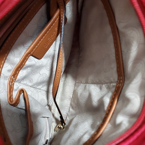 Michael Michael Kors Red Medium Crossbody Purse - Picture 6 of 8